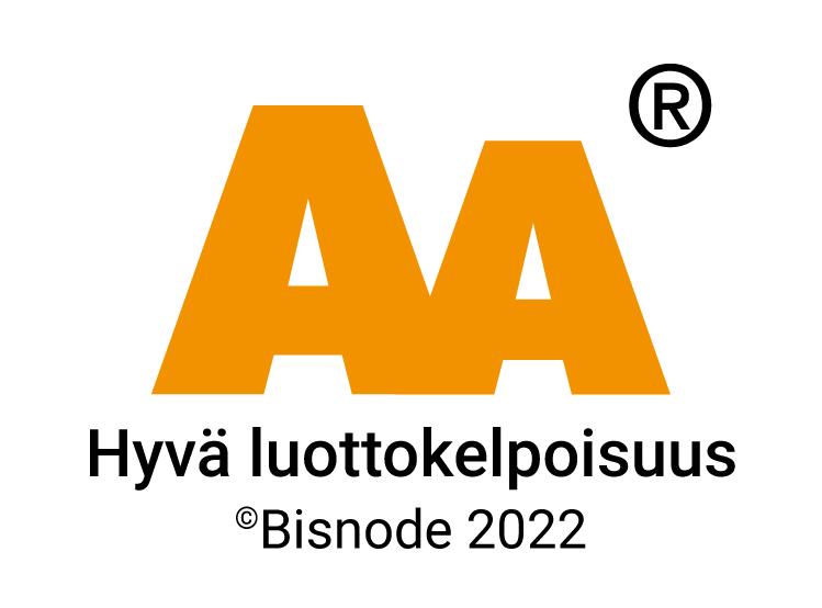 AA Hyvä luottokelpoisuus -logo